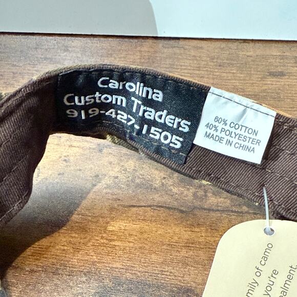 DRI Duck Realtree Max-5 Camo Visor Cap Strapback NWT - Picture 8 of 8